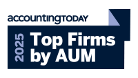 Accounting Today Top Firms by AUM 2025 award.