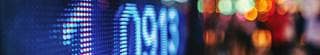 Close-up of computer screen displaying numbers.