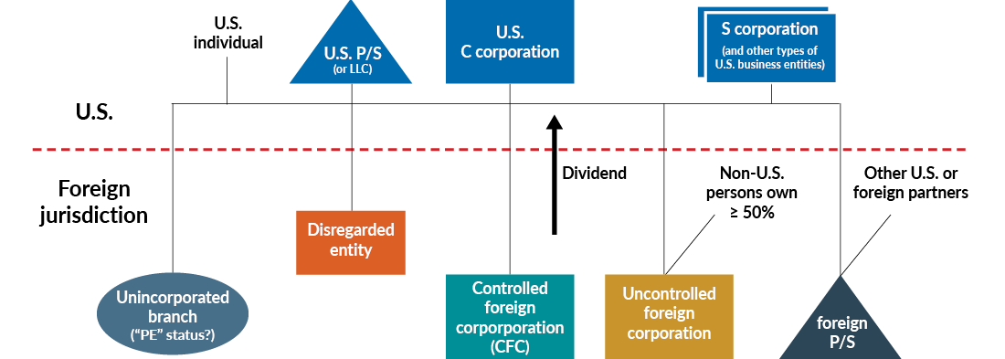 Business entity infographic