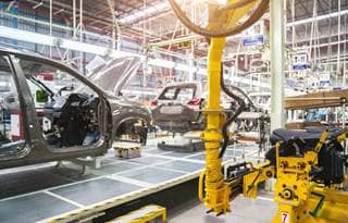Automotive factory