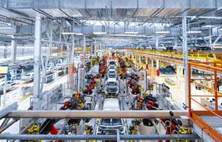 Automotive factory.