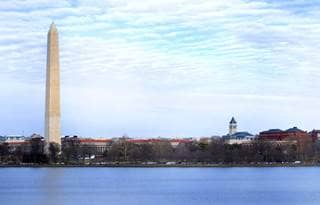 Washington D.C. skyline.