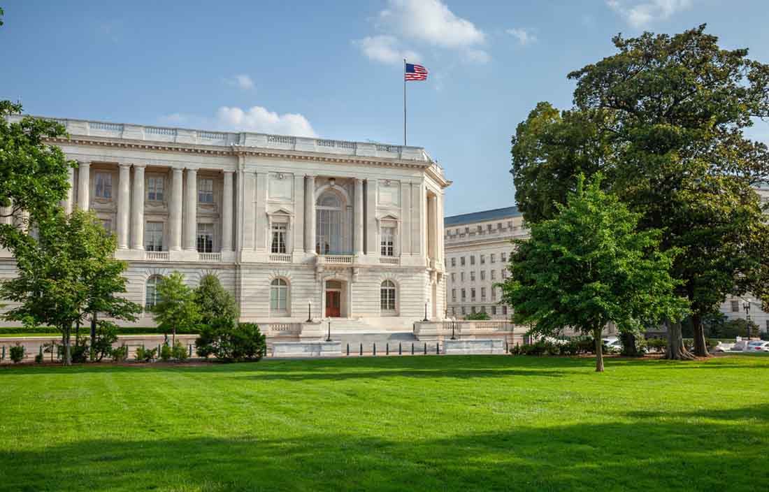 Government building during the day.