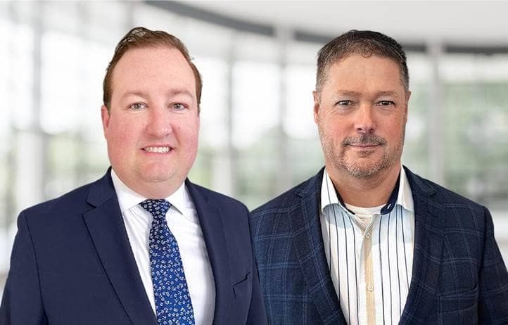 Professional photos of Blake Rosekrans and Ron Boezwinkle.