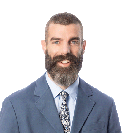 Professional photo of Kyle Higdon.