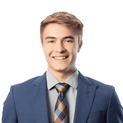 Professional photo of Tyler Ritchie.