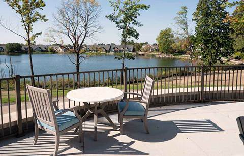 Clark Retirement Community Keller Lake Senior Living Development Patio