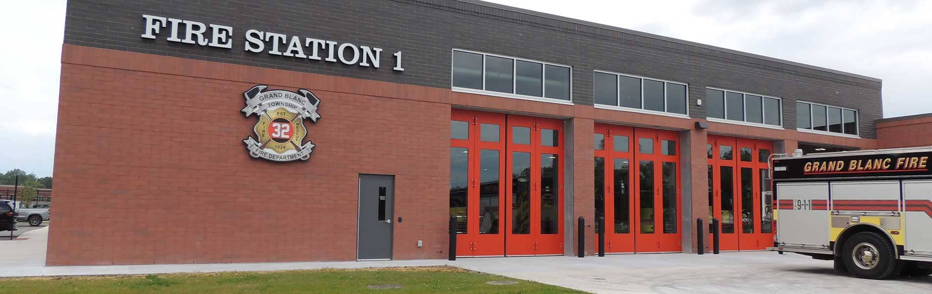 Fire station.